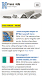 Mobile Screenshot of franz-holz.com