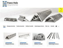 Tablet Screenshot of franz-holz.de